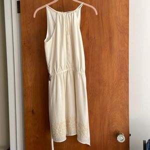 Cream express dress